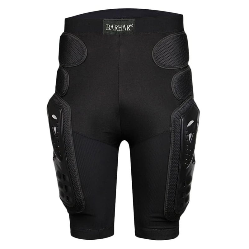 BARHAR Protective Armor Pants Hockey Knight Gear for Motorcycle Motocross Racing Ski Protect Pads Sports HIPS Legs (Small) - Image 1